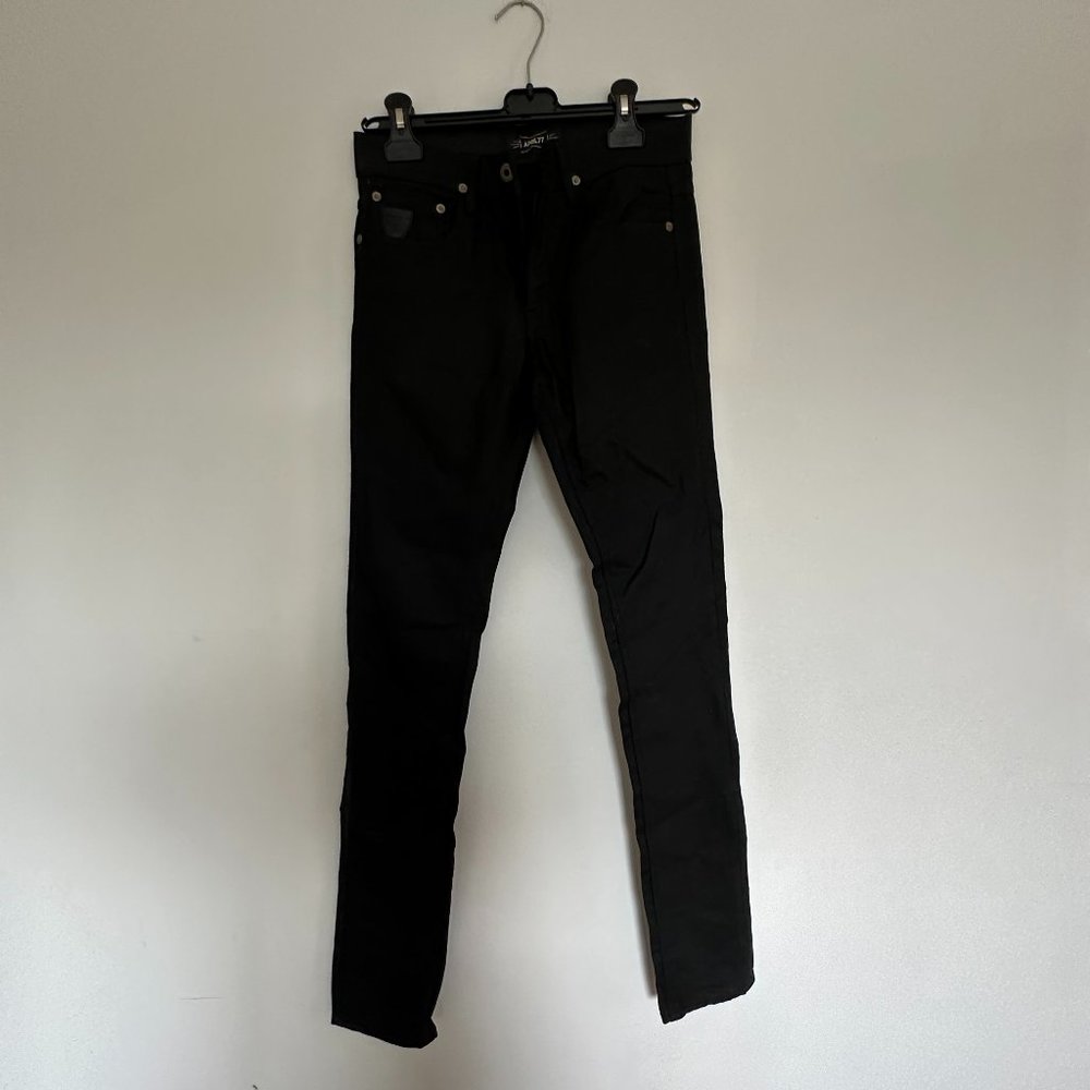 April77 French Skinny Black Jeans